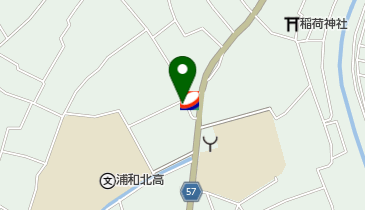 伸建電設株式会社の地図画像