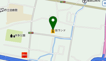 ガシャポンバンダイオフィシャルショップ 未来屋書店山崎店の地図画像