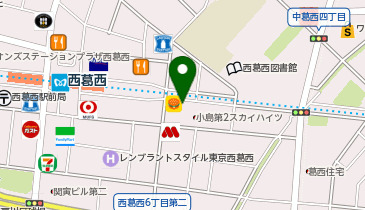 西葛西中央整骨院の地図画像