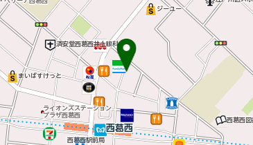 西葛西さくら整骨院の地図画像