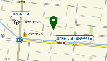 心円療術院ふっと 中国足心道療術学院旭川校の地図画像