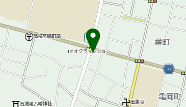 KITCHEN TAKOMARU(キッチン タコマル)の地図画像