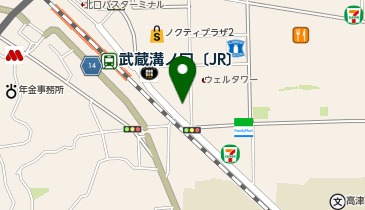 創作割烹 連の地図画像