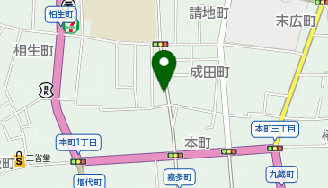 鰻あかぎ 高崎分店の地図画像