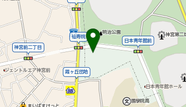 PLAY EARTH PARK WONDER STORE(プレイ アース パーク ワンダー ストア) 都立明治公園の地図画像