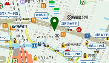 いびきのクリニック 新宿院の地図画像