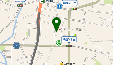 ハリーのさきいか屋の地図画像