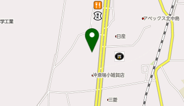 株式会社エースペイント 国体道路店の地図画像