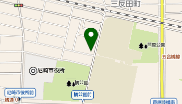 尼崎市 市政情報センターの地図画像