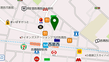 AION(アイオン) 西葛西北口店の地図画像
