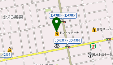 GAIA(ガイア) 北42条店の地図画像