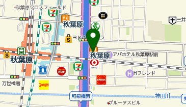 CYBER PACHINKO(サイバーパチンコ) 秋葉原昭和通り口店の地図画像