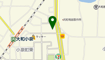 CYBER PACHINKO(サイバーパチンコ) 大和小泉店の地図画像