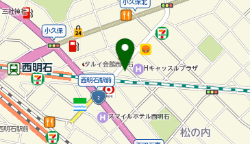 mikuchan GAIA(ミクちゃんガイア) 西明石店の地図画像
