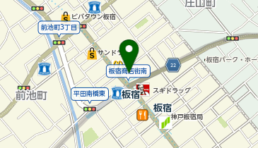 mikuchan GAIA(ミクちゃんガイア) 板宿東店の地図画像