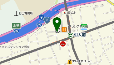 MEGA GAIA(メガガイア) 明大前店の地図画像
