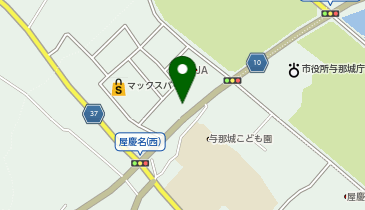 うるま陶器/青い器の地図画像