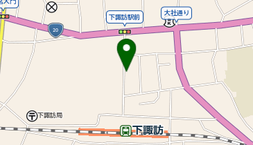 本田食堂の地図画像