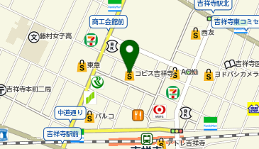 らすぷーる コピス吉祥寺店の地図画像