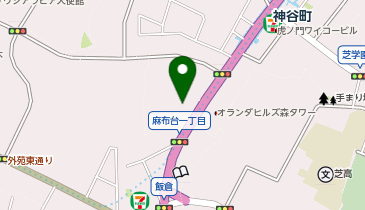 ピザフォーピース 東京 麻布台ヒルズ店の地図画像