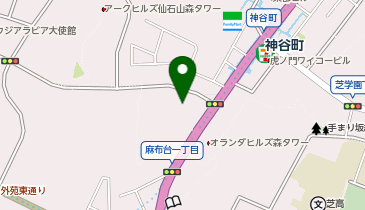 エステプロラボ 麻布台ヒルズ店の地図画像