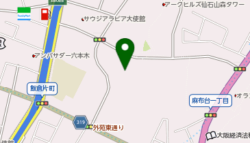 ミオハルタカ トーキョー 麻布台ヒルズ店の地図画像