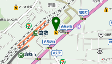 パレフローラ 倉敷天満屋店の地図画像