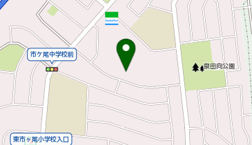 家族の家ひまわり 市が尾の地図画像