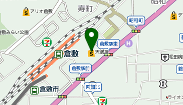 中山靴店 倉敷天満屋店の地図画像