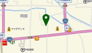 桜井整体院の地図画像