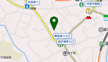 アナタのチカラカイロプラクティク逗子の地図画像