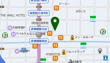 glanta(グレンタ) 大阪店の地図画像