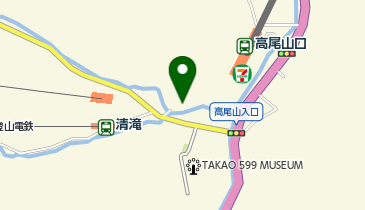 高尾 さんかく堂の地図画像