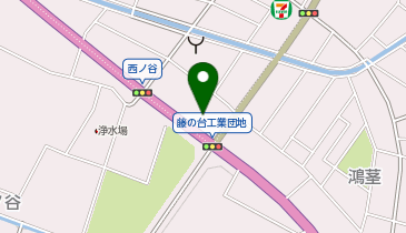 フジサワタイヤ 加須店の地図画像