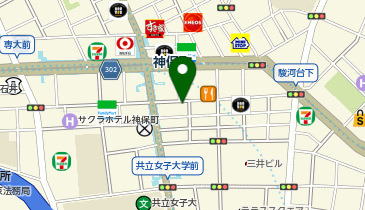 zen place pilates(ゼン プレイス ピラティス) 神保町の地図画像