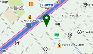 食品館アプロ 新長田店の地図画像