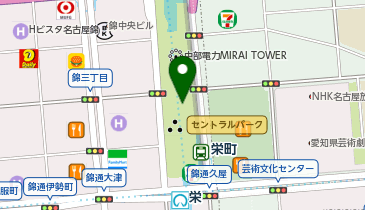 FASTGYM Lstyle(ファストジム エルスタイル) 名古屋セントラルパーク店の地図画像