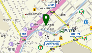 鰻の成瀬 那覇店の地図画像