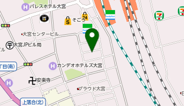 めしや ヒナタ?楽部 大宮店の地図画像