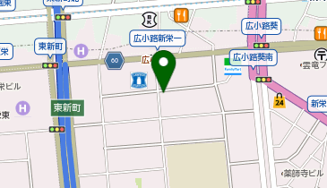 新栄 屋根裏の地図画像