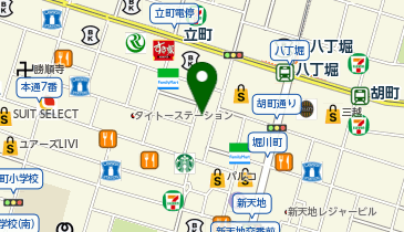 オイスターバル Steam(スチーム)の地図画像