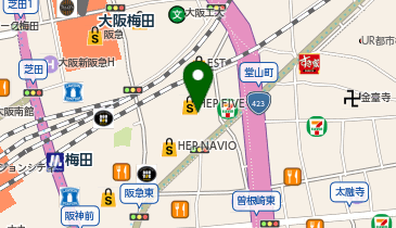 LiBERTYDOLL(リバティードール) HEP FIVE店の地図画像