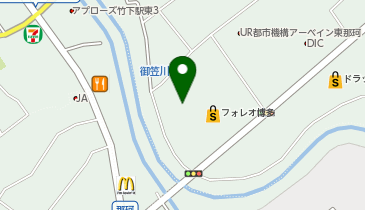 フラワーショップ優花 フォレオ博多店の地図画像