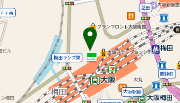 track(トラック) ルクア大阪店の地図画像