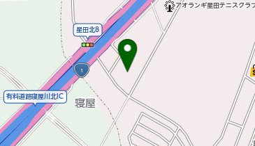 ロジクロス大阪交野の地図画像