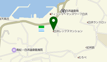 白浜レックスマンションの地図画像
