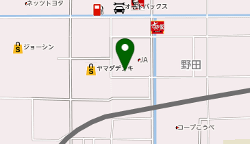 ゴダイドラッグ 豊岡店の地図画像