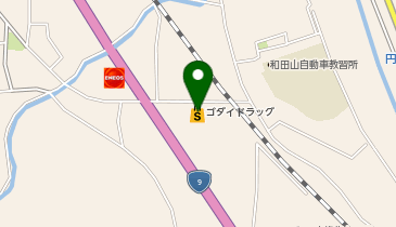 ゴダイドラッグ 和田山土田店の地図画像
