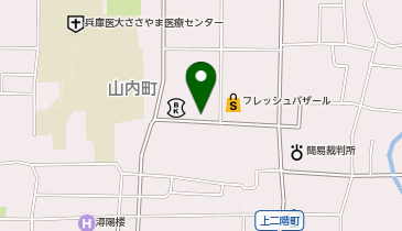 ゴダイ薬局 篠山黒岡店の地図画像