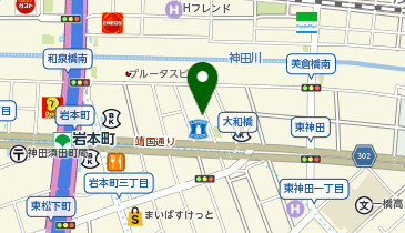 ドットドット秋田犬の地図画像